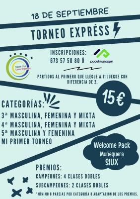 cartel del torneo