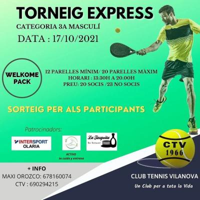 poster del torneo TORNEIG EXPRESS MASCULÍ