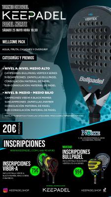 poster del torneo TORNEO KEEPADEL & PADEL NORTE