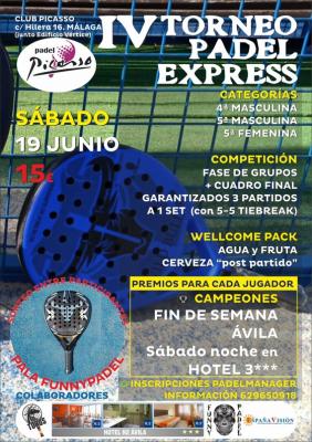 poster del torneo IV TORNEO EXPRESS