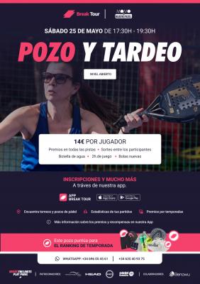 poster del torneo POZO Y TARDEO MOMO BY MAKING PADEL