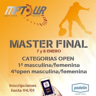 poster del torneo MASTER FINAL MPTOUR