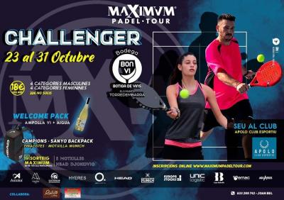 poster del torneo CHALLENGER BODEGA BON VI