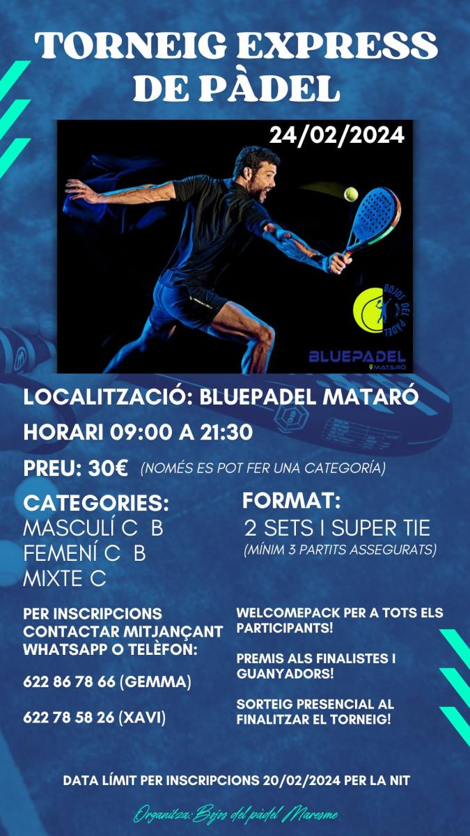 cartel del torneo