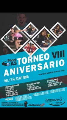 poster del torneo VIII TORNEO ANIVERSARIO