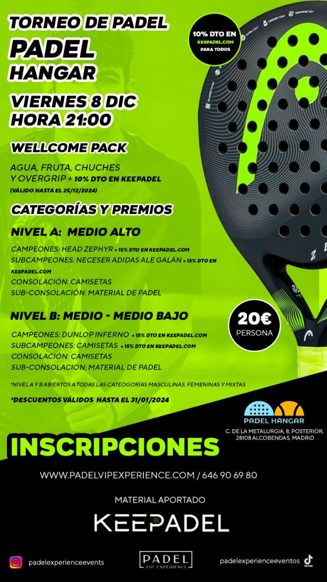 cartel del torneo