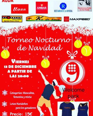 poster del torneo TORNEO NOCTURNO DE NAVIDAD