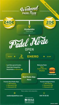 poster del torneo PADEL NORTE OPEN