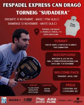 poster torneo TORNEIG SUDADERA