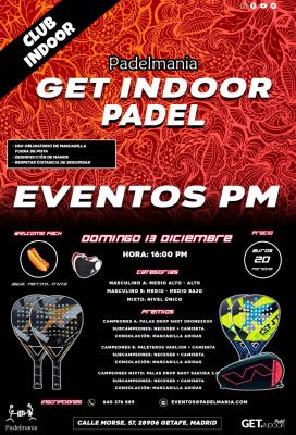 poster del torneo TORNEO PADELMANIA