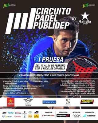 poster del torneo 1a PRUEBA CIRCUITO PUBLIDEP