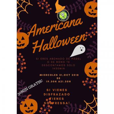 poster del torneo AMERICANA HALLOWEN