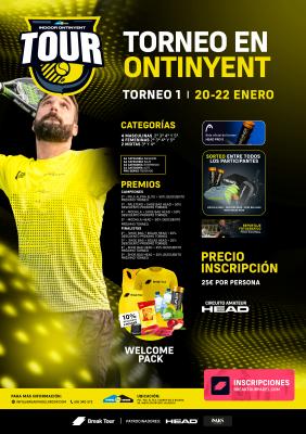 poster torneo TORNEO 1 INDOOR ONTINYENT TOUR