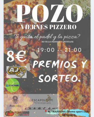 poster del torneo POZO VIERNES PIZZERO