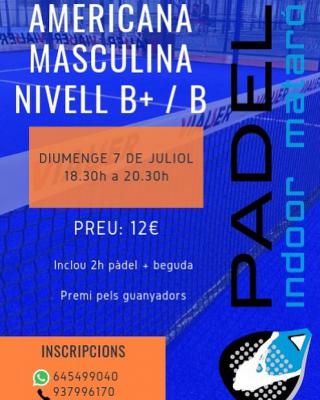 poster del torneo AMERICANA MASCULINA