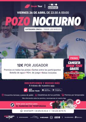 poster del torneo POZO NOCTURNO MOMO BY MAKING PADEL