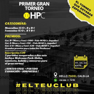 poster torneo GRAN TORNEO HPC