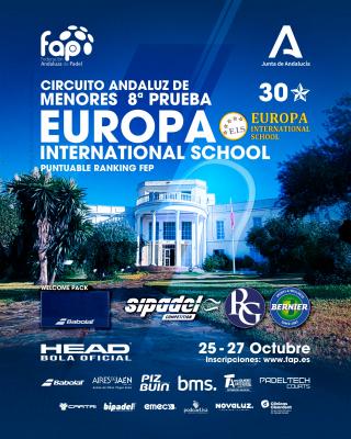 poster del torneo 8ª PRUEBA CIRCUITO ANDALUZ DE MENORES (PUNTUABLE RK FEP) 30*