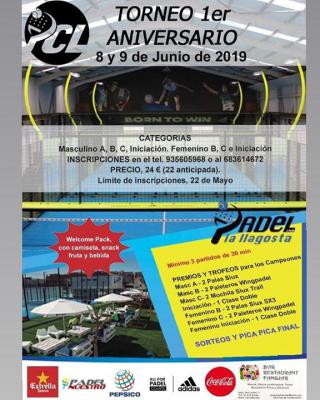 poster del torneo TORNEO 1ER ANIVERSARIO