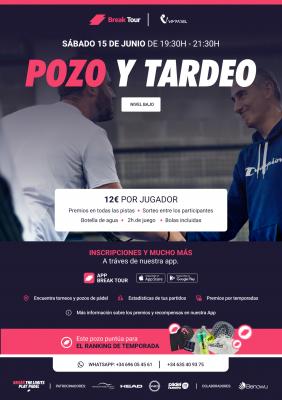 poster del torneo POZO Y TARDEO VIMPADEL