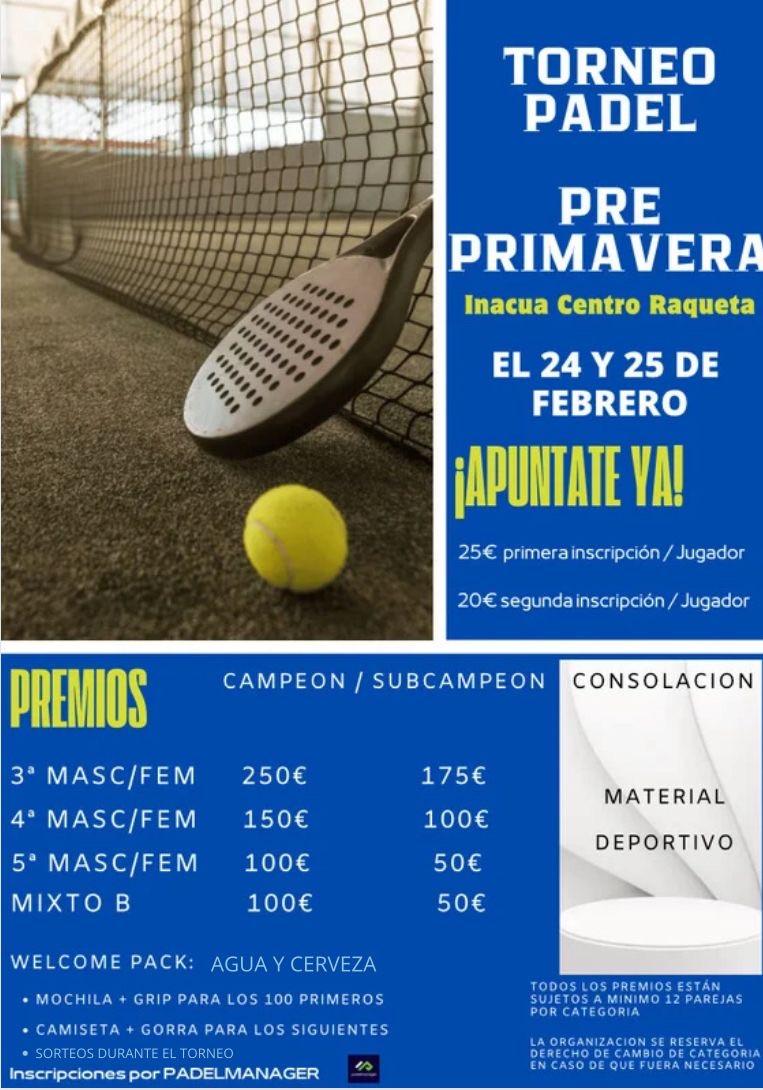 cartel del torneo