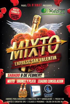 poster del torneo MIXTO EXPRESS SANT VALENTÍ