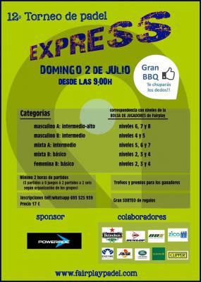 poster del torneo 12º TORNEO EXPRESS