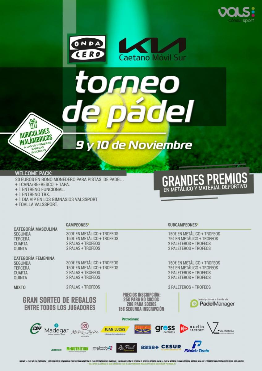 cartel del torneo