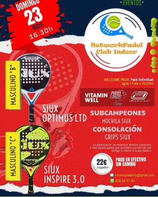 poster del torneo TORNEO PADELVIP