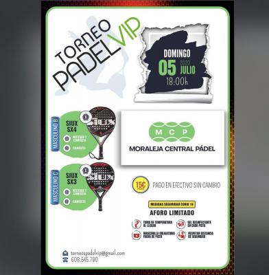 poster del torneo TORNEO PADELVIP