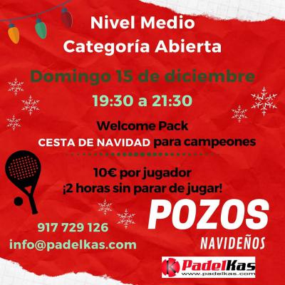 poster del torneo POZOS NAVIDEÑOS