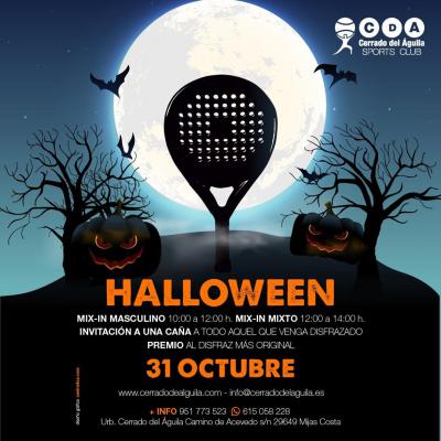 poster del torneo MIX-IN HALLOWEEN