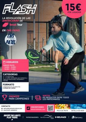 poster del torneo AMERICANA (FLASH) CNS PADEL