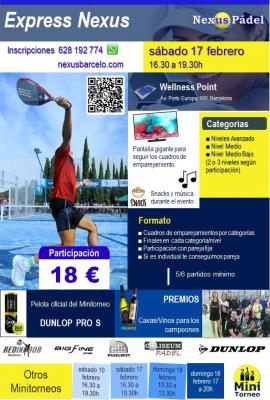 poster del torneo MINITORNEO EXPRESS !