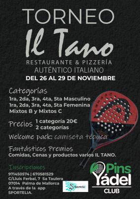 poster del torneo TORNEO IL TANO