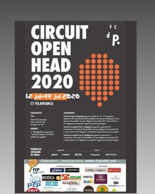 poster torneo CIRCUIT OPEN HEAD 2020