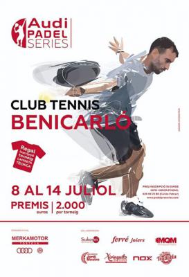 poster torneo TORNEO AUDI PADEL SERIES