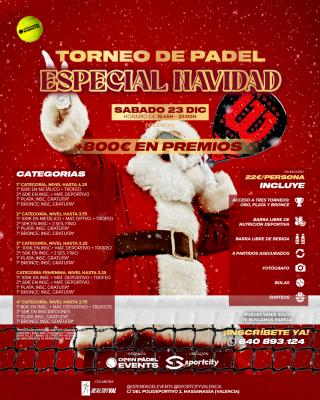 poster del torneo TORNEO ESPECIAL NAVIDAD