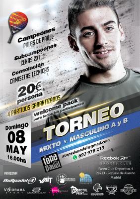 poster del torneo TORNEO MIXTO & MASCULINO