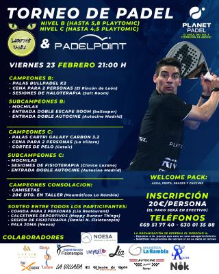 poster del torneo SHOWTIMEPADEL