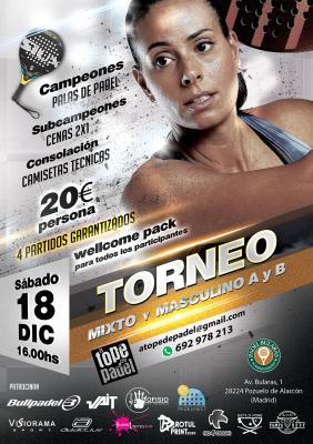 poster del torneo TORNEO MIXTO - MASCULINO