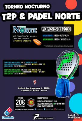 poster del torneo T2P NOCTURNO