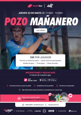 poster del torneo POZO MAÑANERO SEVEN PADEL ARGANDA