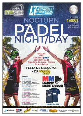 poster del torneo NOCTURN PADEL NIGHT/DAY