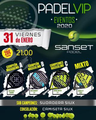 poster del torneo TORNEO PADELVIP