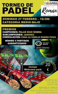 cartel del torneo