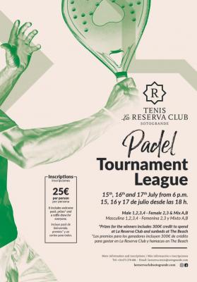 poster torneo I TORNEO LA RESERVA CLUB SOTOGRANDE