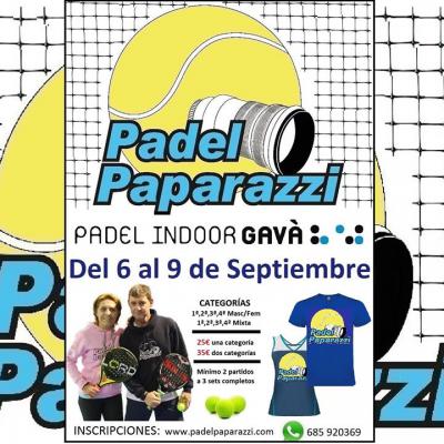 poster del torneo PADEL PAPARAZZI