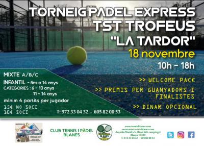 cartel del torneo