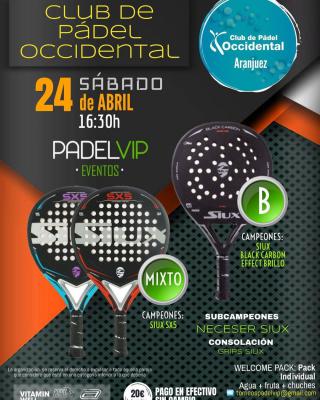 cartel del torneo